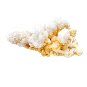 白黃鐘乳石方解石