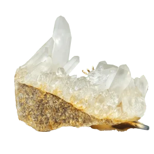 水晶晶簇（含石皮）