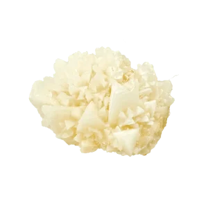 白水晶晶簇礦石