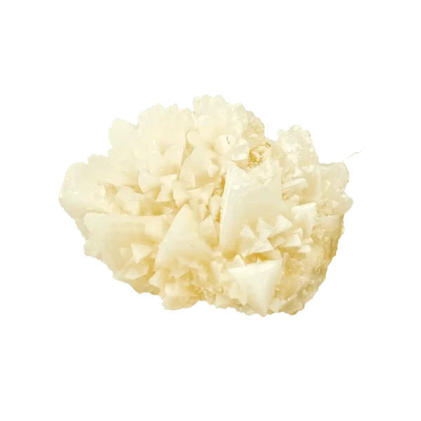 白水晶晶簇礦石