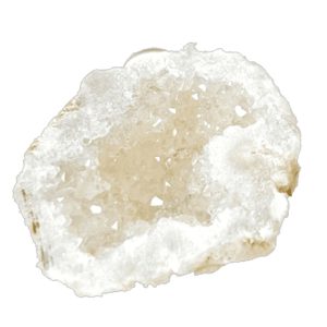 圓型晶洞（左邊）